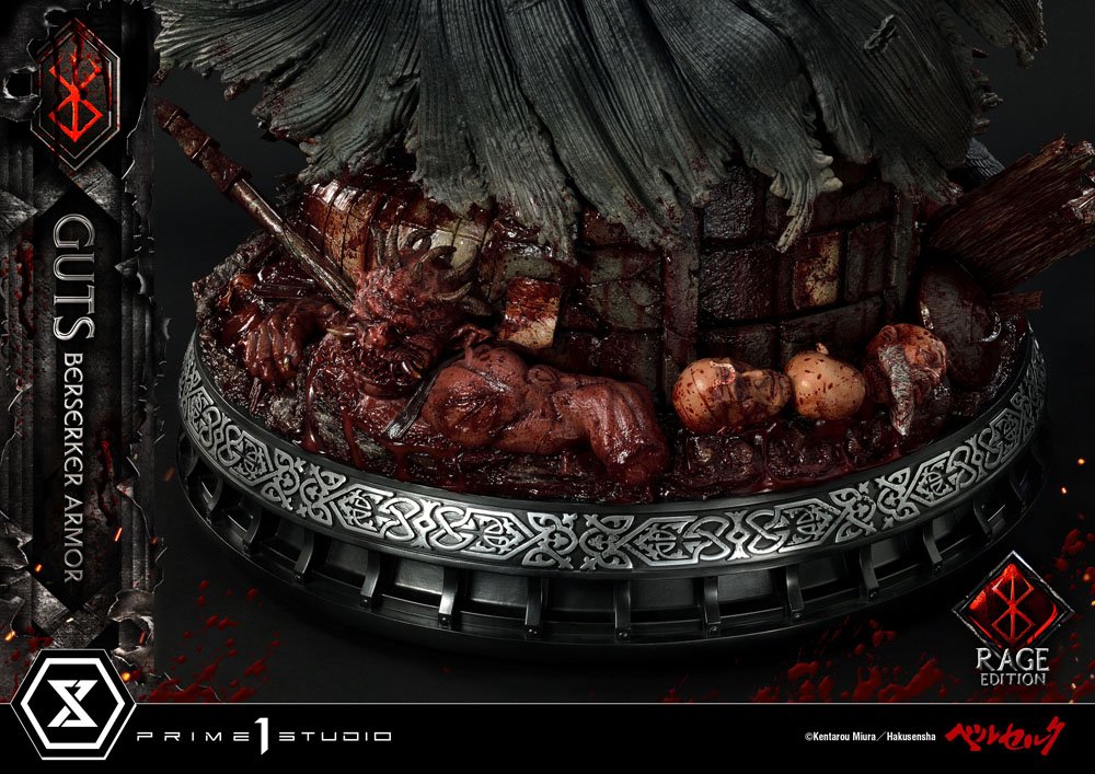 Berserk statuette 1/4 Guts Berserker Armor Rage Edition 67 cm