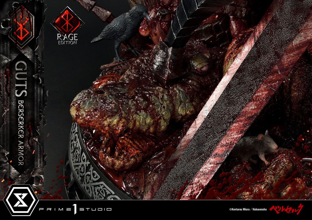 Berserk statuette 1/4 Guts Berserker Armor Rage Edition 67 cm