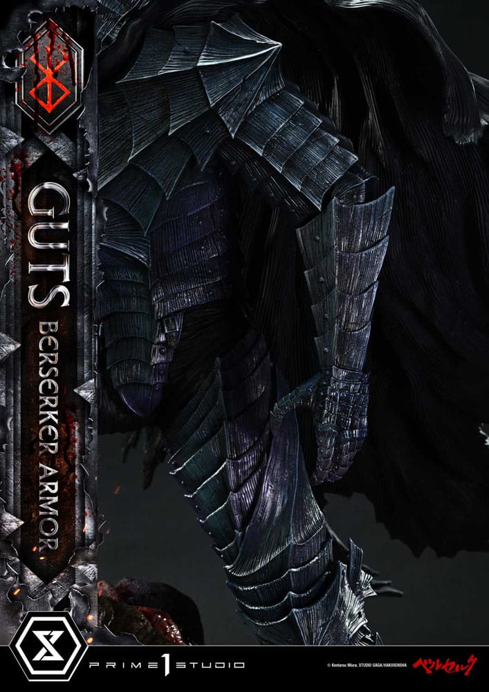 Berserk statuette Ultimate Premium Masterline Series 1/4 Guts, Berserker Armor Grunbeld vs. Guts 94 cm