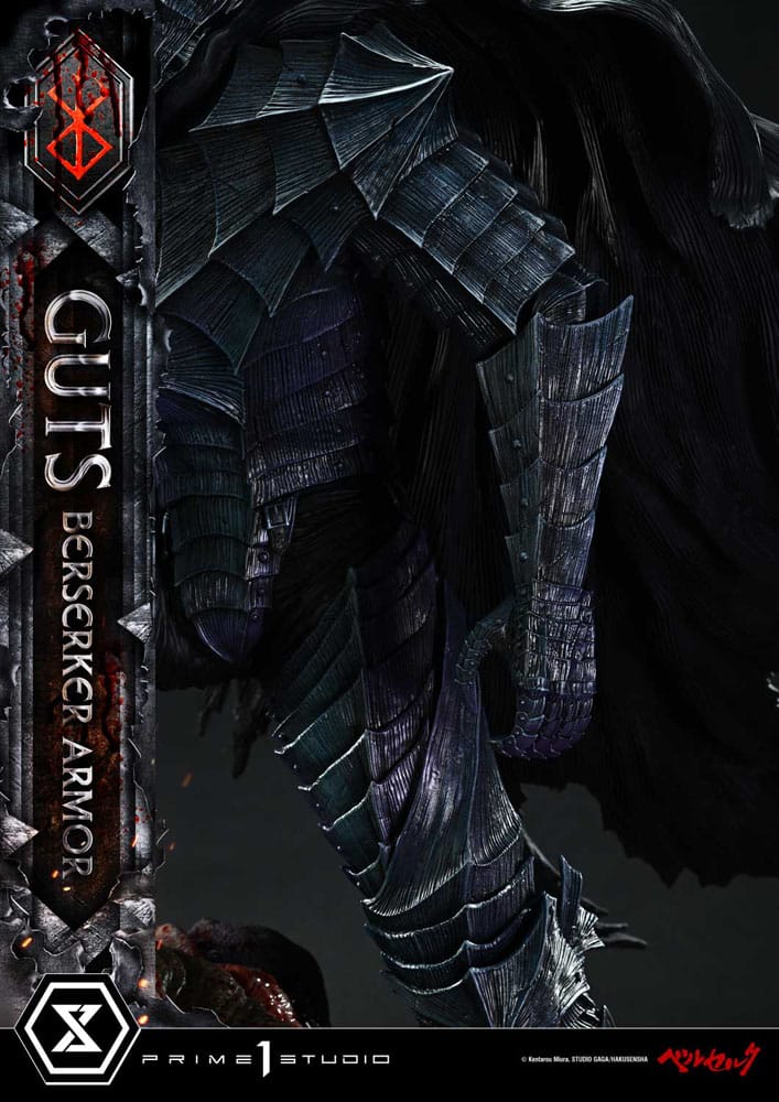 Berserk statuette Ultimate Premium Masterline Series 1/4 Guts, Berserker Armor Grunbeld vs. Guts 94 cm