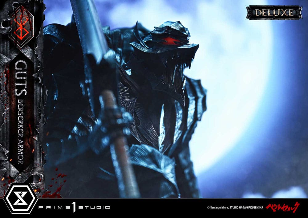 Berserk statuette Ultimate Premium Masterline Series 1/4 Guts, Berserker Armor Grunbeld vs. Guts Deluxe Bonus Version 94 cm