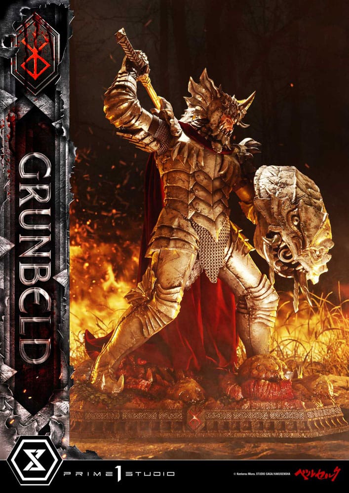 Berserk statuette Ultimate Premium Masterline Series 1/4 Grunbeld Grunbeld vs. Guts Bonus Version 107 cm