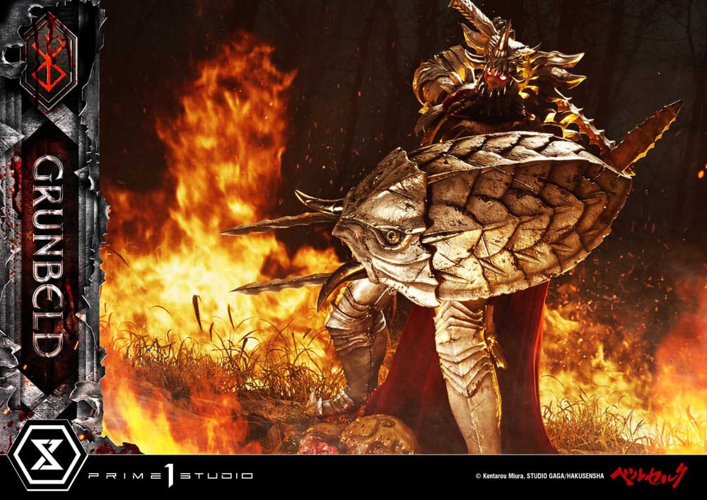 Berserk statuette Ultimate Premium Masterline Series 1/4 Grunbeld Grunbeld vs. Guts Bonus Version 107 cm