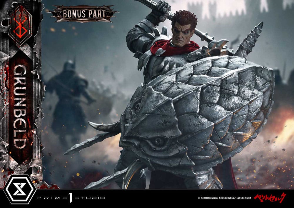 Berserk statuette Ultimate Premium Masterline Series 1/4 Grunbeld Grunbeld vs. Guts Bonus Version 107 cm