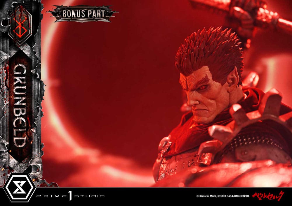 Berserk statuette Ultimate Premium Masterline Series 1/4 Grunbeld Grunbeld vs. Guts Bonus Version 107 cm