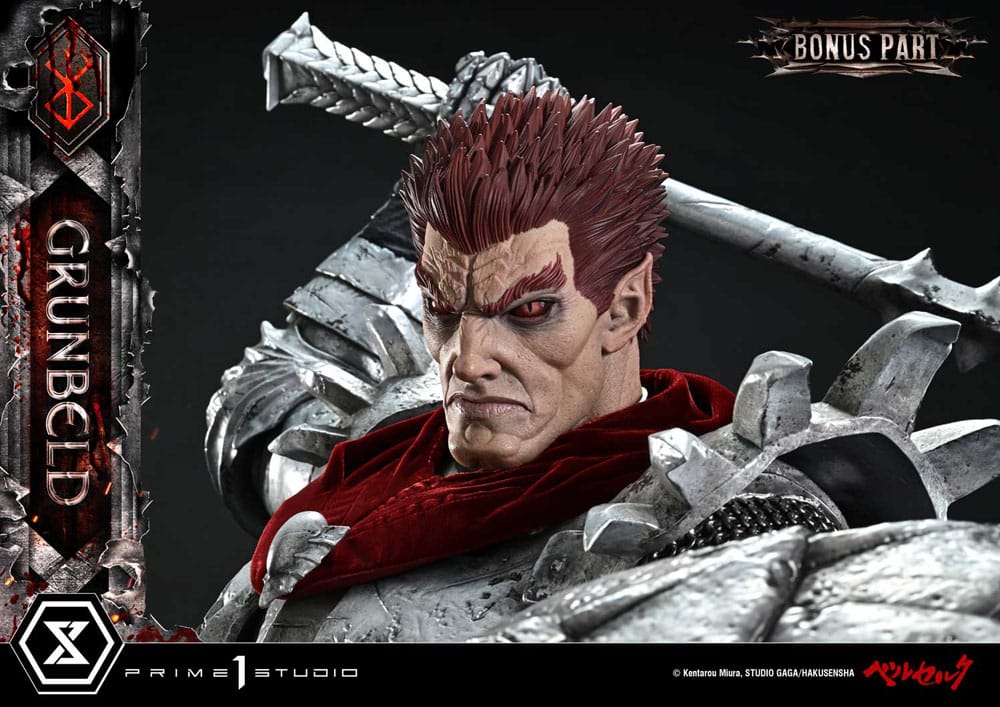 Berserk statuette Ultimate Premium Masterline Series 1/4 Grunbeld Grunbeld vs. Guts Bonus Version 107 cm