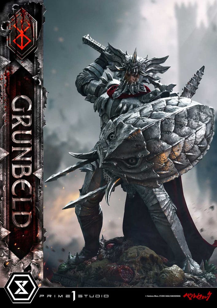 Berserk statuette Ultimate Premium Masterline Series 1/4 Grunbeld Grunbeld vs. Guts Bonus Version 107 cm