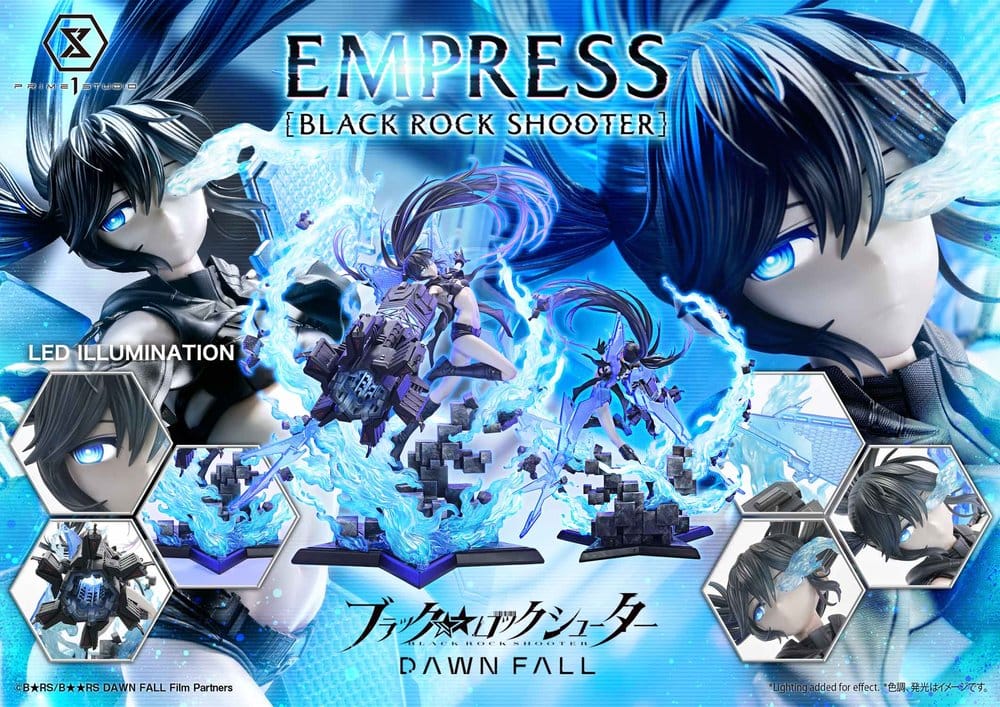 Black Rock Shooter: Dawn Fall statuette Ultimate Premium Masterline Series 1/4 Empress 68 cm