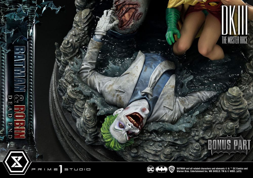DC Comics statuette 1/4 Ultimate Premium Masterline Series Batman & Robin Dead End Ultimate Bonus Version 61 cm