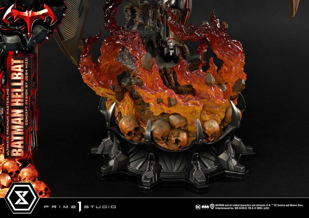 Batman statuette Ultimate Premium Masterline Series Hellbat Concept Design by Josh Nizzi Regular Version 76 cm