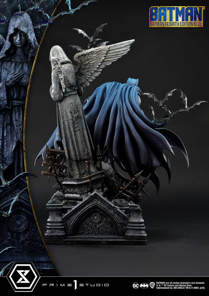 Batman statuette Ultimate Premium Masterline Series 1/4 Batman Rebirth Edition Blue 71 cm