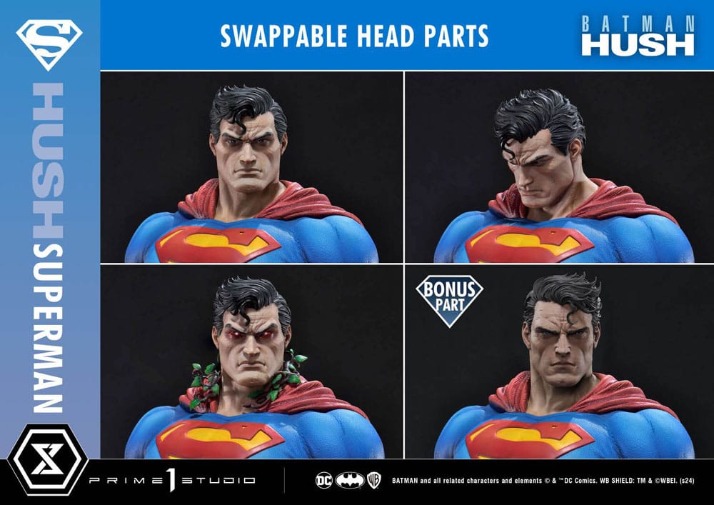 DC Comics statuette Ultimate Premium Masterline Series 1/4 Batman: Hush (Comic) Superman Bonus Version 77 cm