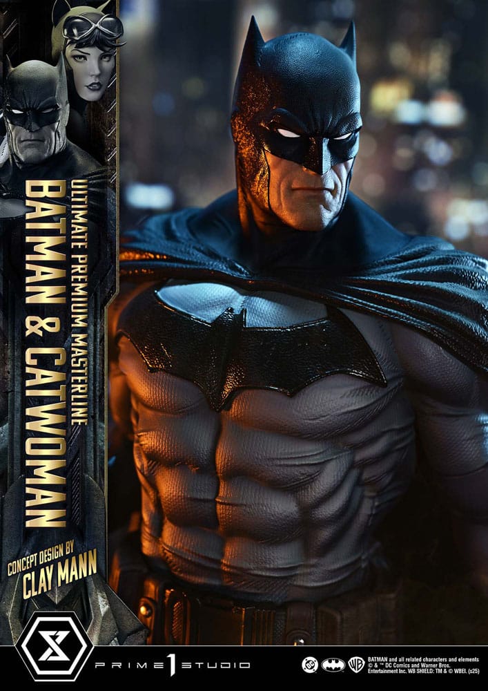 DC Comics statuette Ultimate Premium Masterline Series 1/4 Batman & Catwoman (Concept Design by Clay Mann) 56 cm