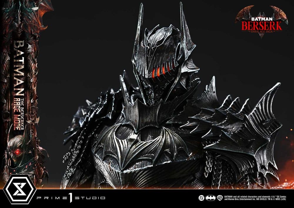 DC Comics statuette Ultimate Premium Masterline Series 1/4 Batman (Comics) Batman: The Berserker Rage Mode 82 cm