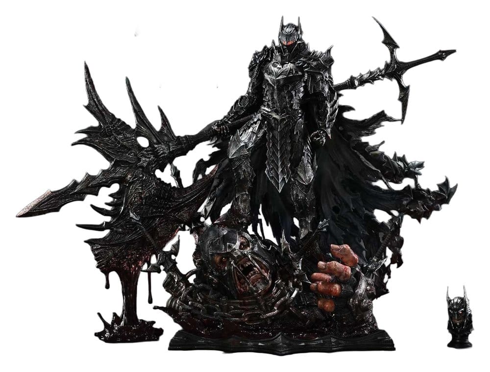 DC Comics statuette Ultimate Premium Masterline Series 1/4 Batman (Comics) Batman: The Berserker Rage Mode Deluxe Version 93 cm