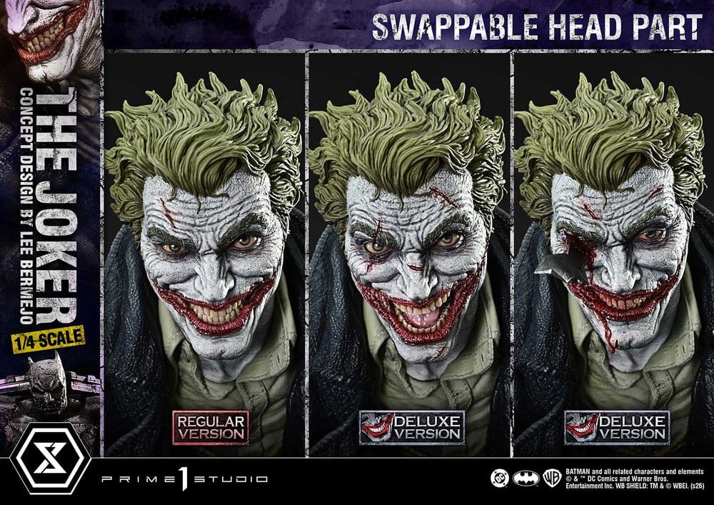 DC Comics Ultimate Premium Masterline Series Statue 1/4 The Joker (Concept Design by Lee Bermejo) DX Bonus Version 53 cm