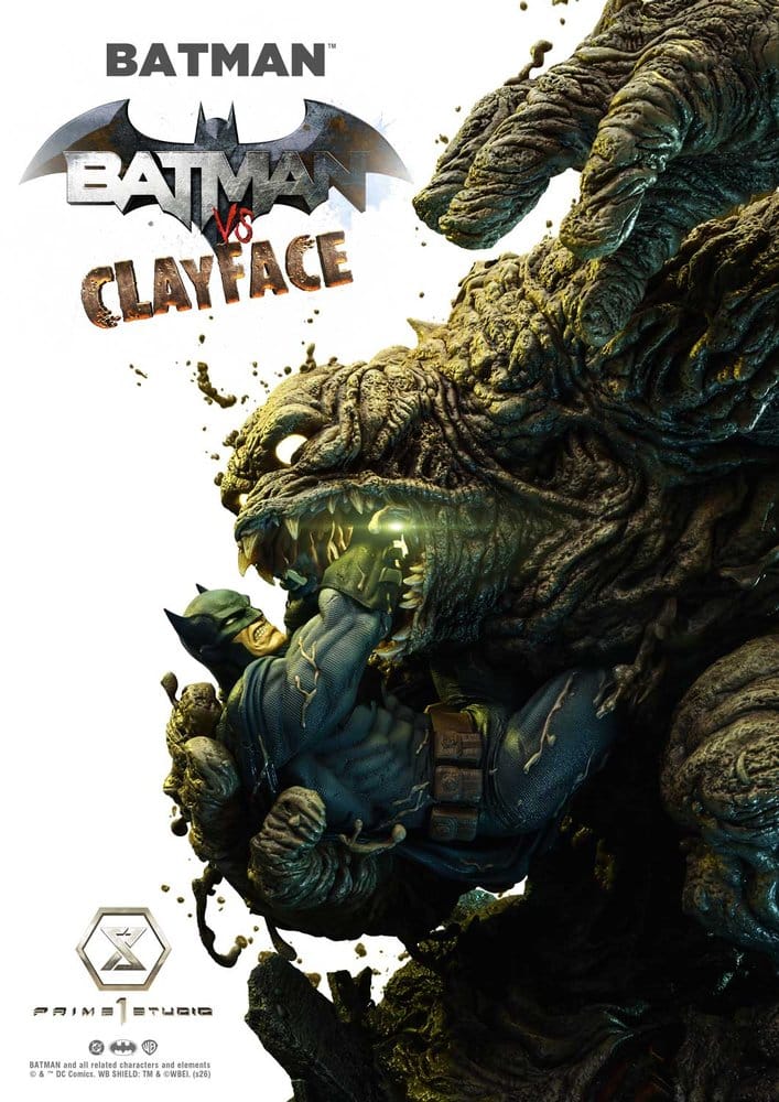 DC Comics Ultimate Premium Masterline Series statuette 1/4 Batman VS Clayface Deluxe Version 83 cm