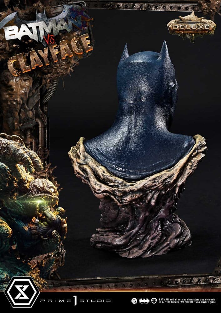 DC Comics Ultimate Premium Masterline Series statuette 1/4 Batman VS Clayface Deluxe Version 83 cm