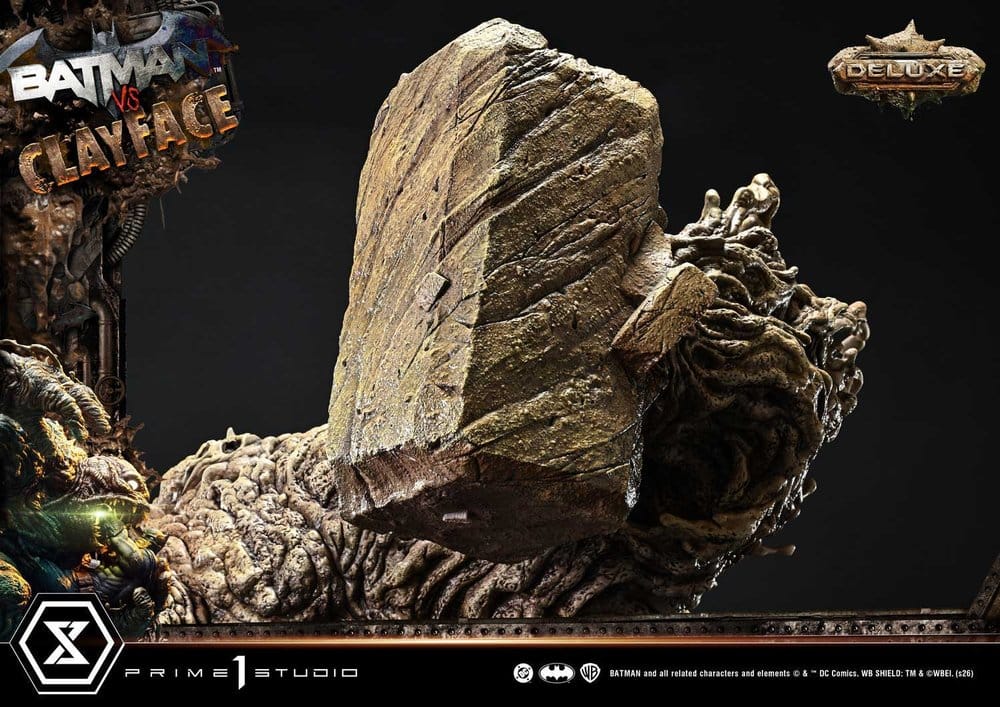 DC Comics Ultimate Premium Masterline Series statuette 1/4 Batman VS Clayface Deluxe Version 83 cm