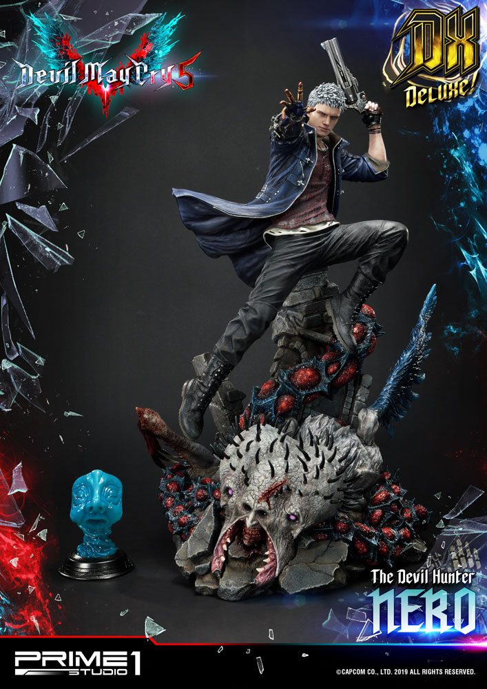 Devil May Cry 5 statuette Nero Deluxe Ver. 70 cm