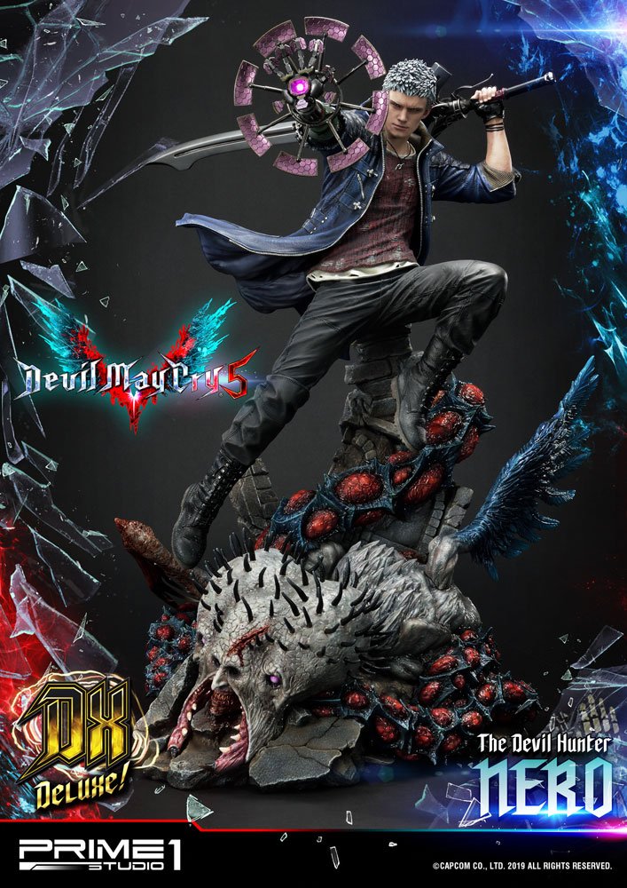 Devil May Cry 5 statuette Nero Deluxe Ver. 70 cm