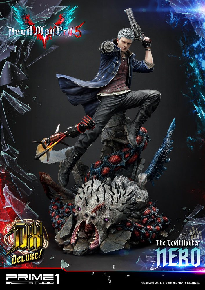 Devil May Cry 5 statuette Nero Deluxe Ver. 70 cm