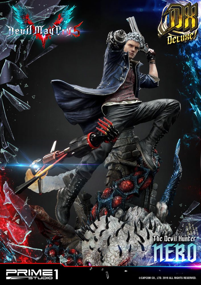Devil May Cry 5 statuette Nero Deluxe Ver. 70 cm