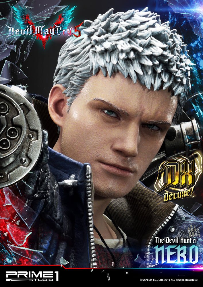 Devil May Cry 5 statuette Nero Deluxe Ver. 70 cm