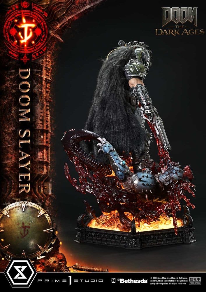 DOOM: The Dark Ages statuette Ultimate Premium Masterline Series 1/4 DOOM Slayer 77 cm