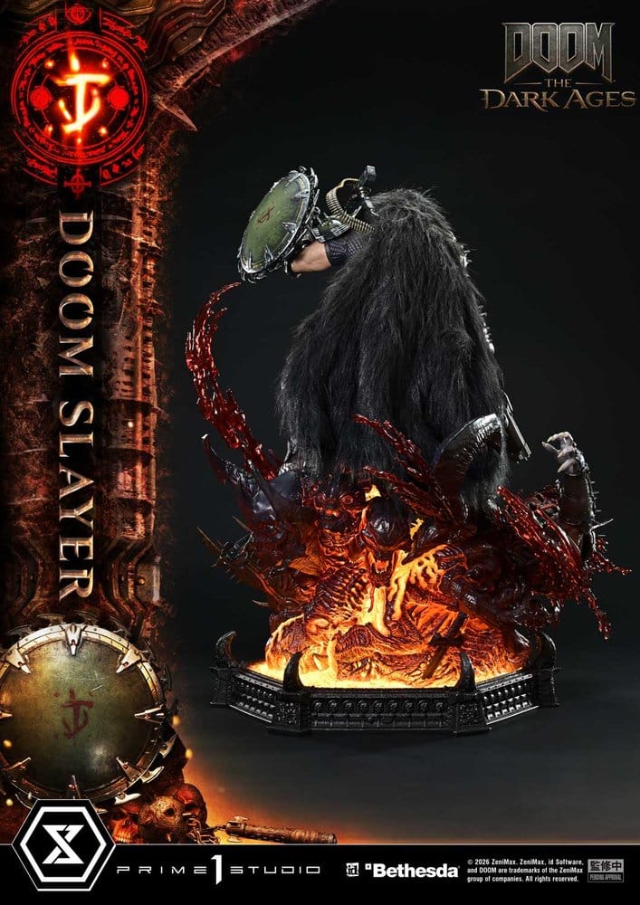 DOOM: The Dark Ages statuette Ultimate Premium Masterline Series 1/4 DOOM Slayer 77 cm