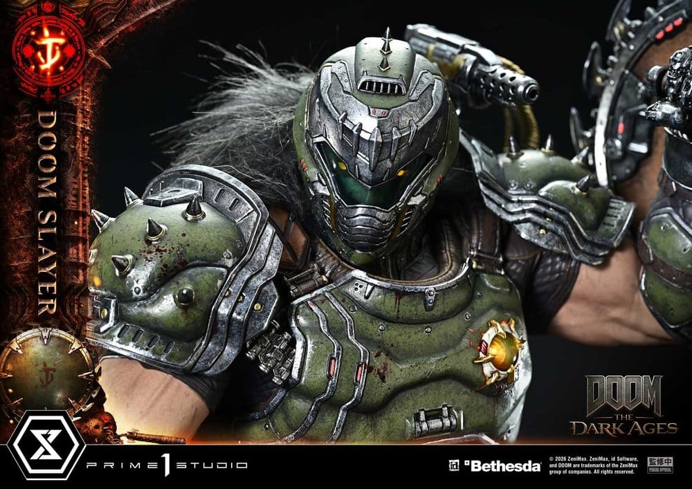 DOOM: The Dark Ages statuette Ultimate Premium Masterline Series 1/4 DOOM Slayer 77 cm