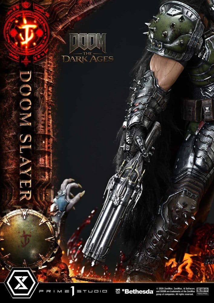 DOOM: The Dark Ages statuette Ultimate Premium Masterline Series 1/4 DOOM Slayer 77 cm