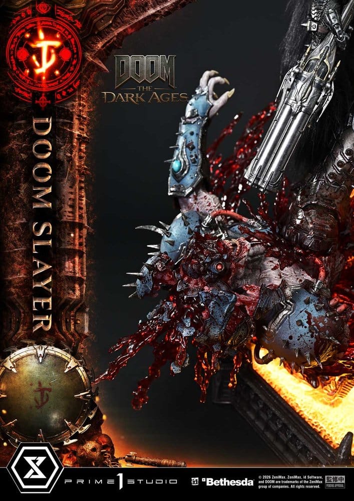 DOOM: The Dark Ages statuette Ultimate Premium Masterline Series 1/4 DOOM Slayer 77 cm