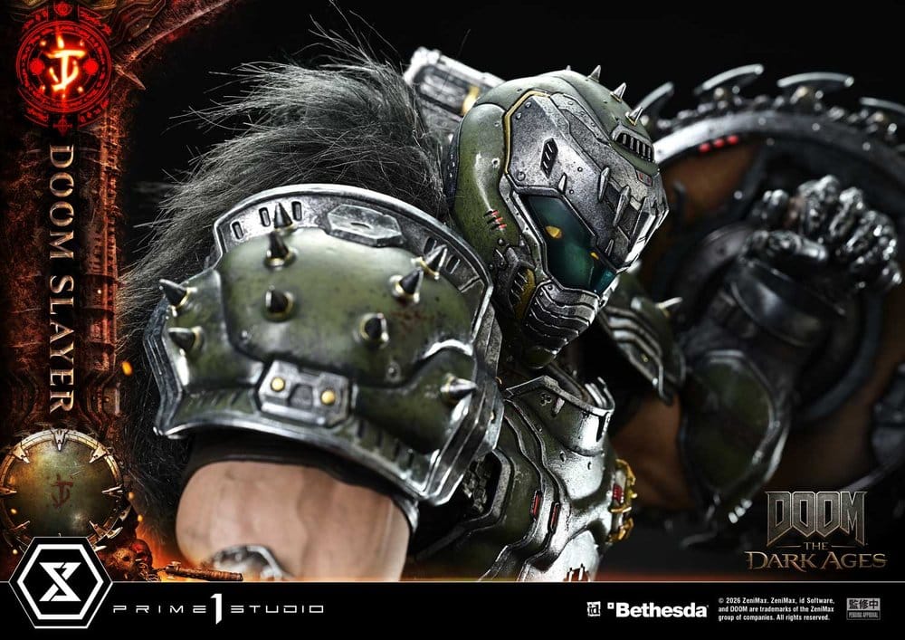 DOOM: The Dark Ages statuette Ultimate Premium Masterline Series 1/4 DOOM Slayer 77 cm