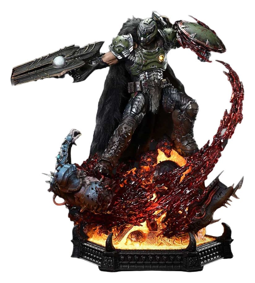 DOOM: The Dark Ages statuette Ultimate Premium Masterline Series 1/4 DOOM Slayer Deluxe Version 77 cm