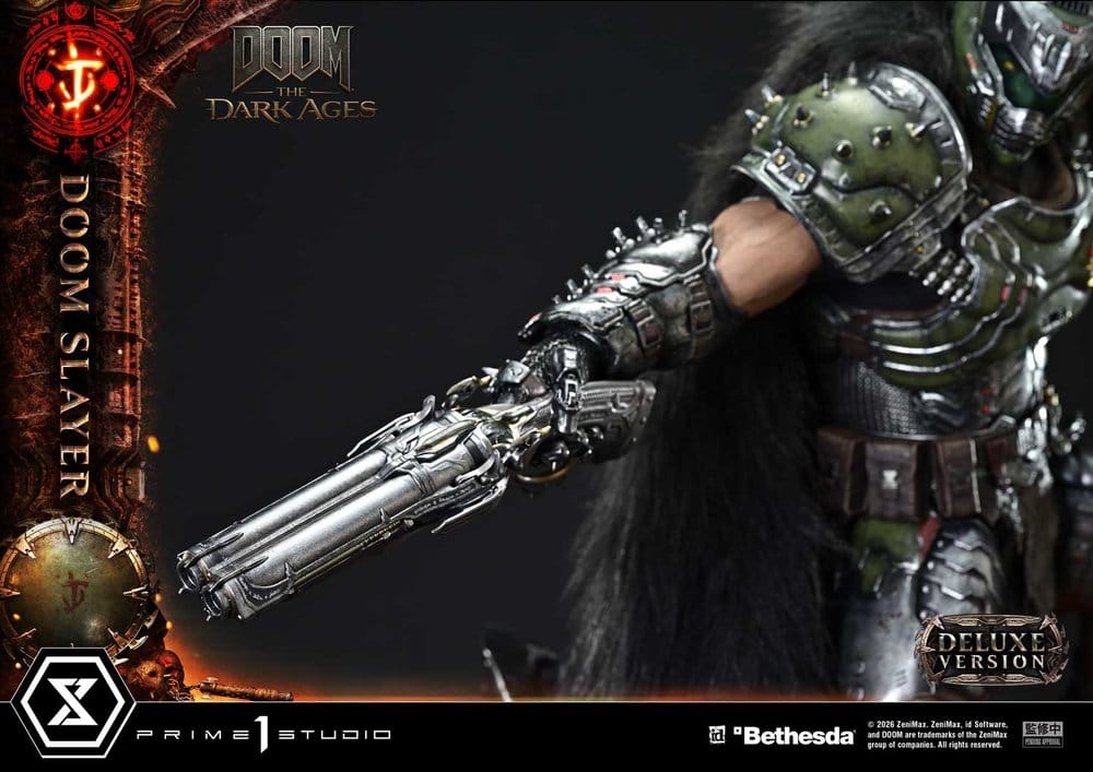 DOOM: The Dark Ages statuette Ultimate Premium Masterline Series 1/4 DOOM Slayer Deluxe Version 77 cm