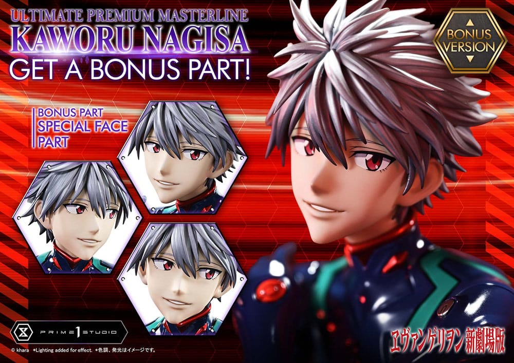 Neon Genesis Evangelion statuette Ultimate Premium Masterline Series 1/4 Kaworu Nagisa Bonus Ver. 47 cm