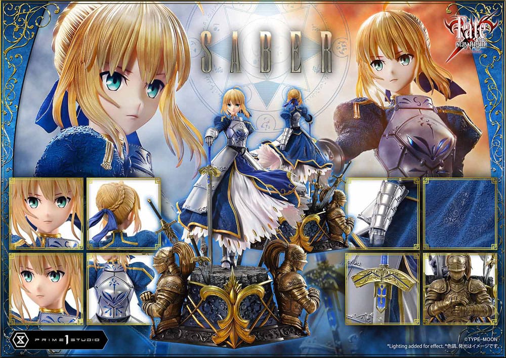 Fate/Stay Night statuette Ultimate Premium Masterline Series 1/4 Saber 59 cm
