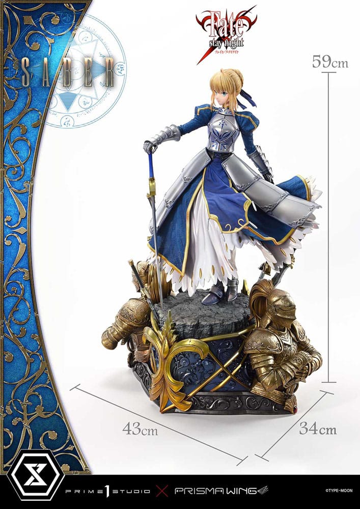 Fate/Stay Night statuette Ultimate Premium Masterline Series 1/4 Saber 59 cm