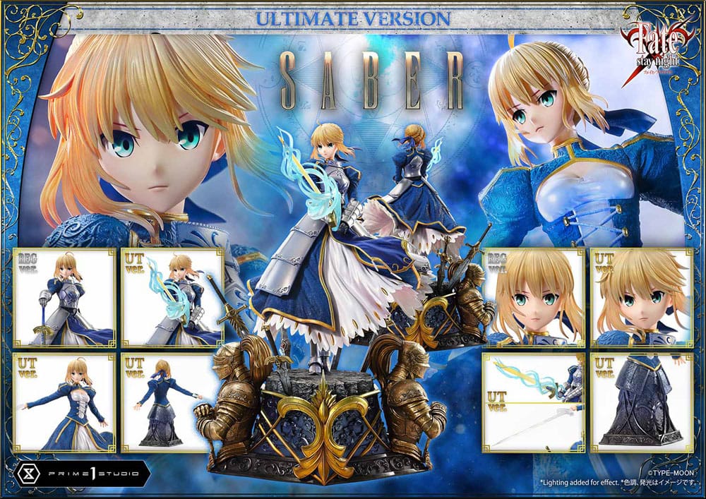 Fate/Stay Night statuette Ultimate Premium Masterline Series 1/4 Saber Ultimate Ver. 59 cm