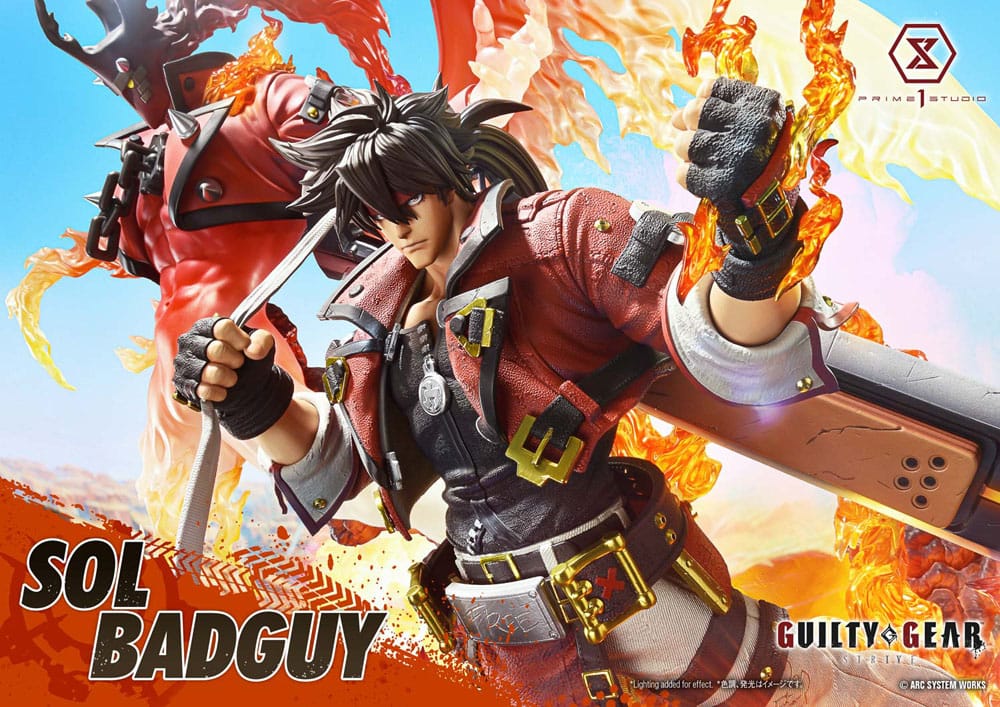 Guilty Gear Strive statuette Ultimate Premium Masterline Series 1/4 Sol Badguy Version 82 cm