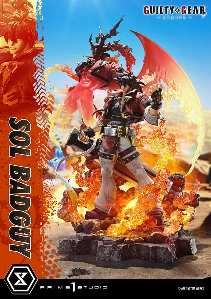 Guilty Gear Strive statuette Ultimate Premium Masterline Series 1/4 Sol Badguy Version 82 cm