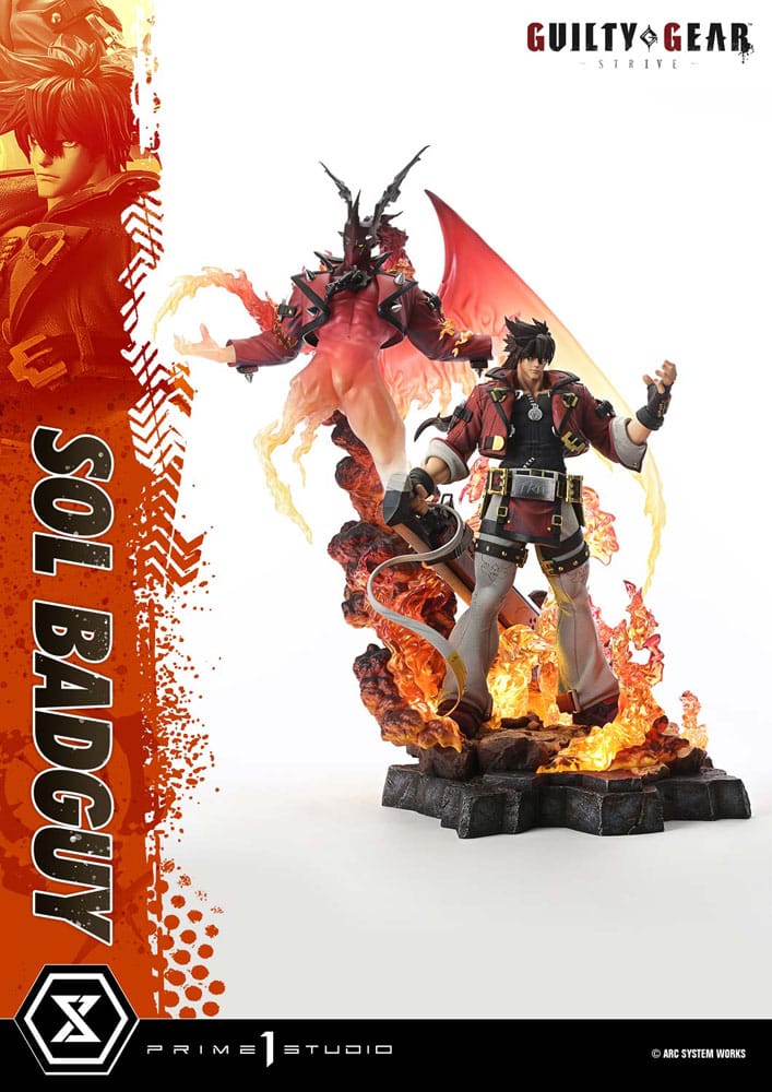 Guilty Gear Strive statuette Ultimate Premium Masterline Series 1/4 Sol Badguy Version 82 cm