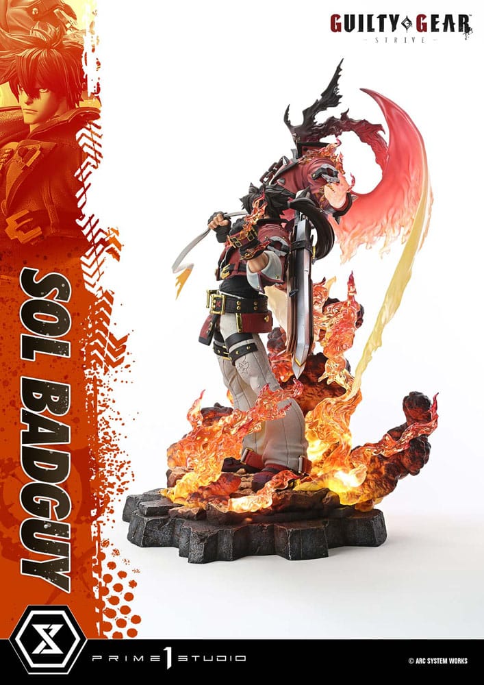Guilty Gear Strive statuette Ultimate Premium Masterline Series 1/4 Sol Badguy Version 82 cm