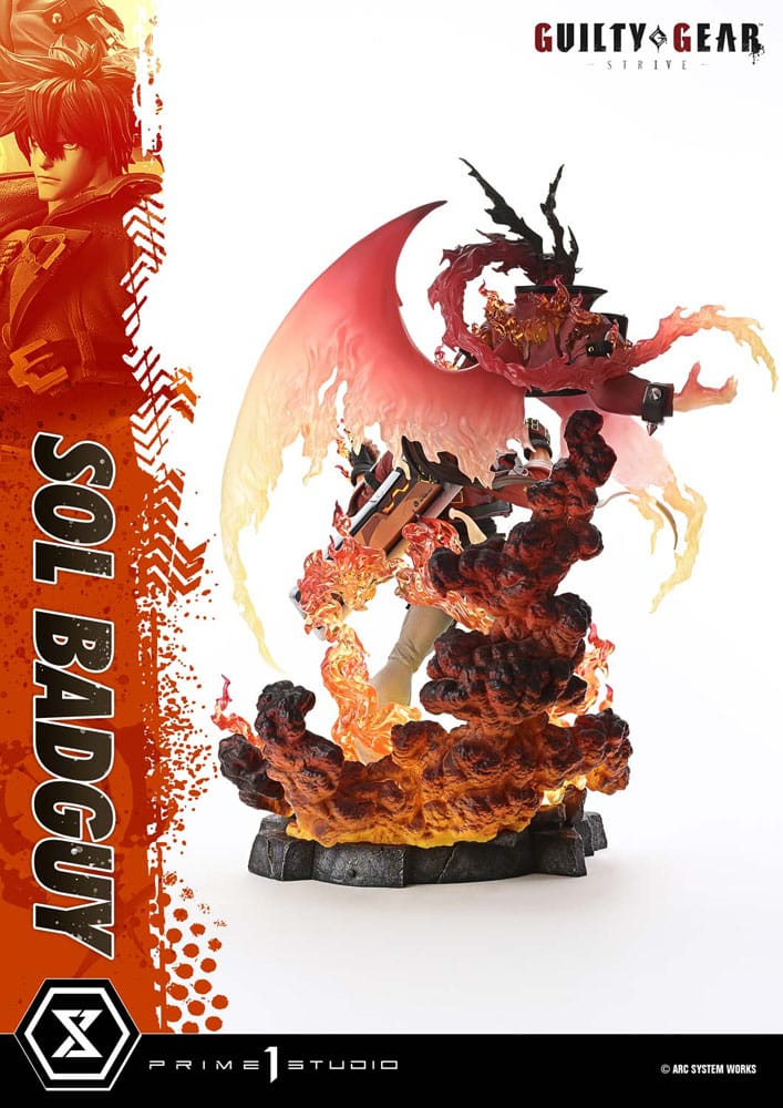 Guilty Gear Strive statuette Ultimate Premium Masterline Series 1/4 Sol Badguy Version 82 cm
