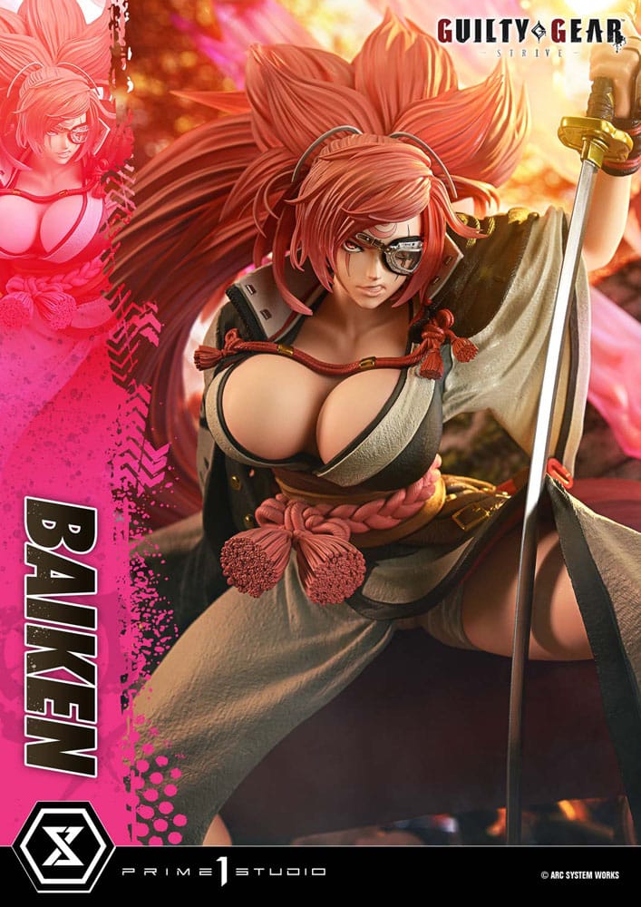 Guilty Gear Strive statuette Ultimate Premium Masterline Series 1/4 Baiken 80 cm