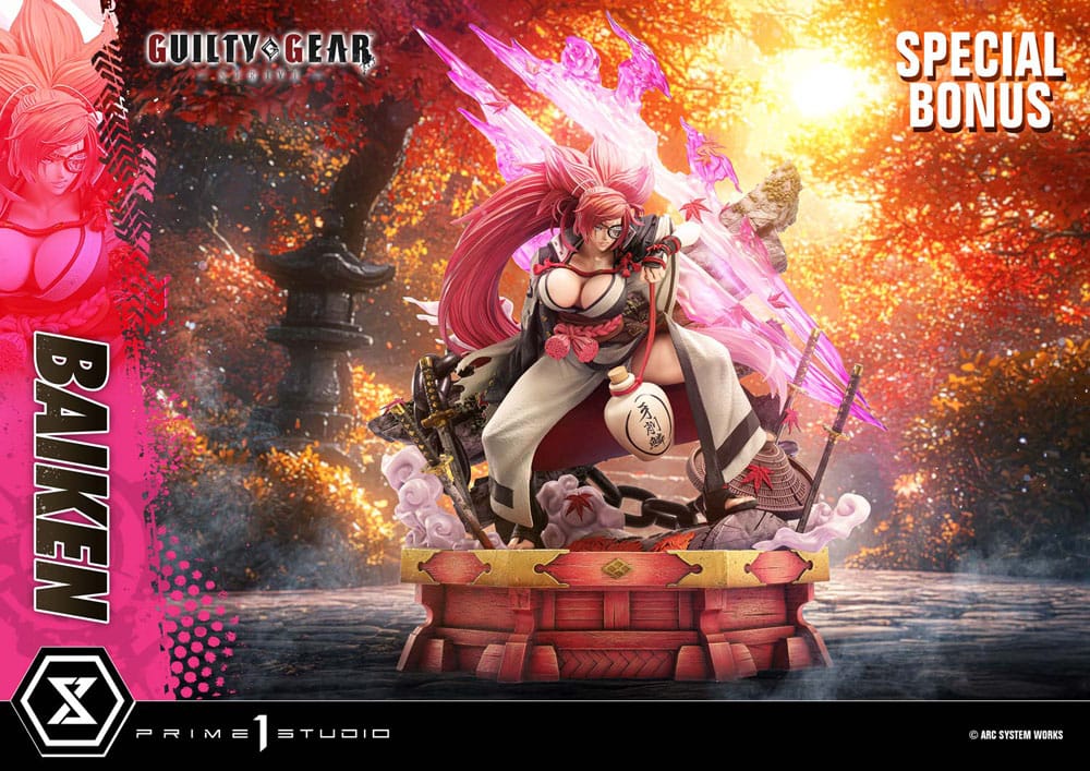 Guilty Gear Strive statuette Ultimate Premium Masterline Series 1/4 Baiken Bonus Version 80 cm