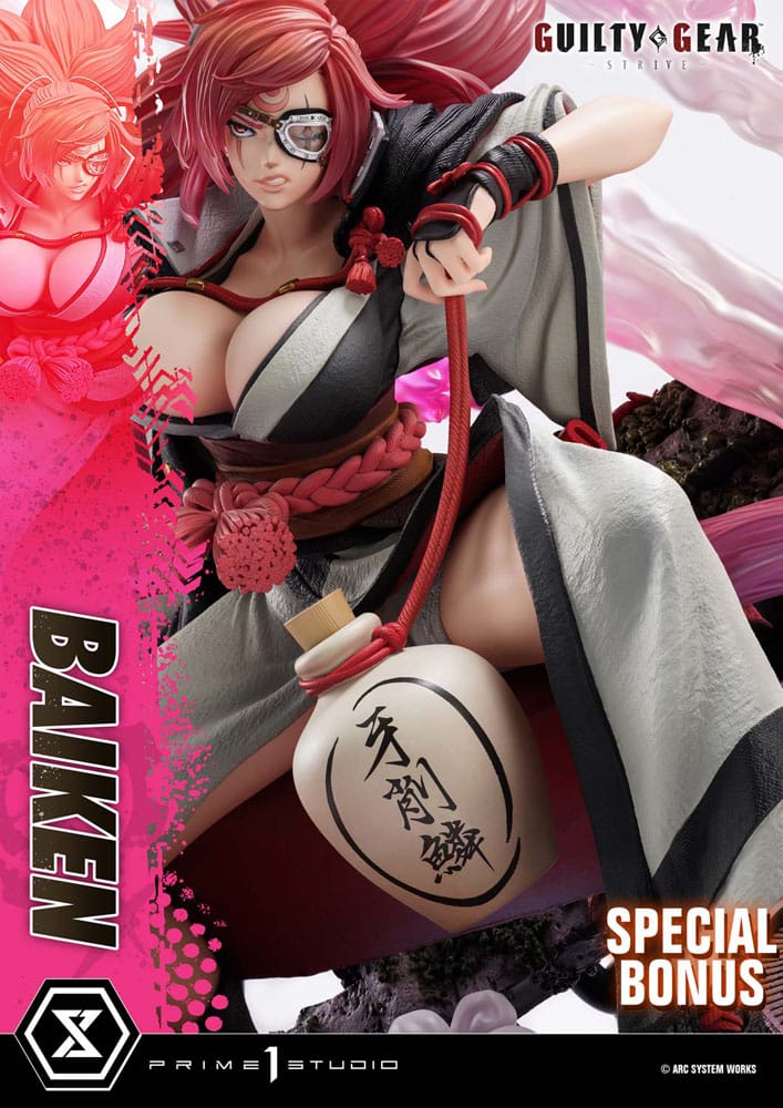 Guilty Gear Strive statuette Ultimate Premium Masterline Series 1/4 Baiken Bonus Version 80 cm
