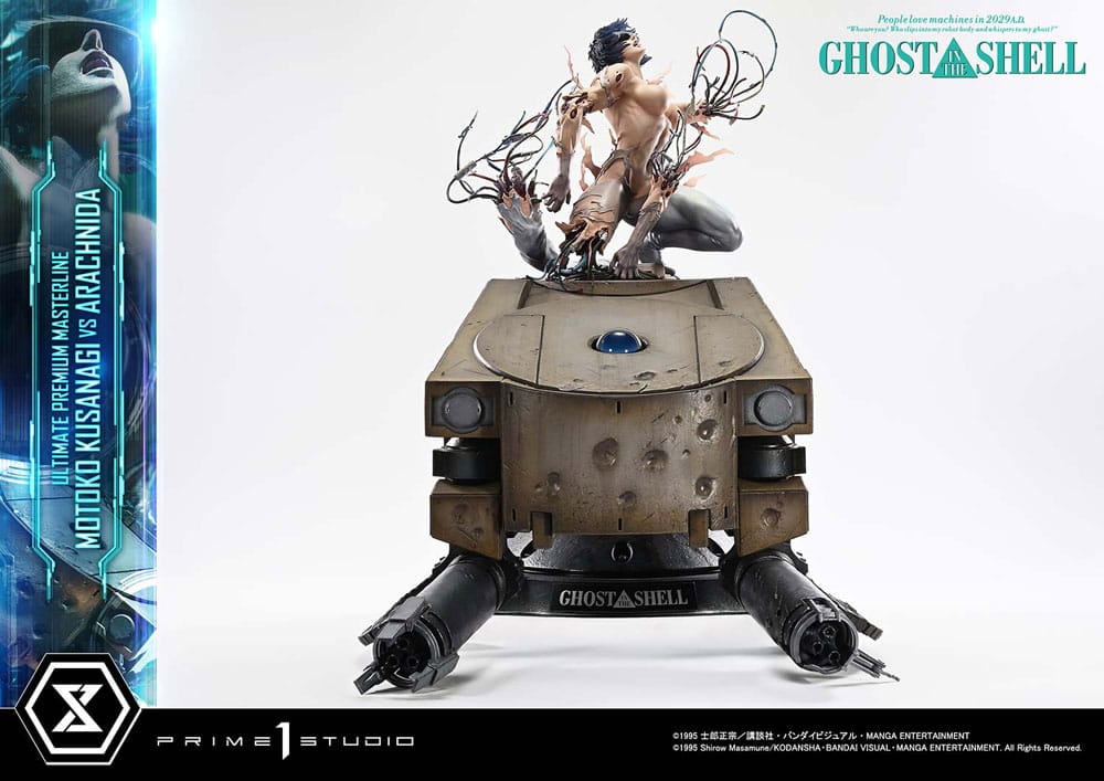 Ghost in the Shell statuette Ultimate Premium Masterline Series 1/4 Motoko Kusanagi vs Arachnida 68 cm