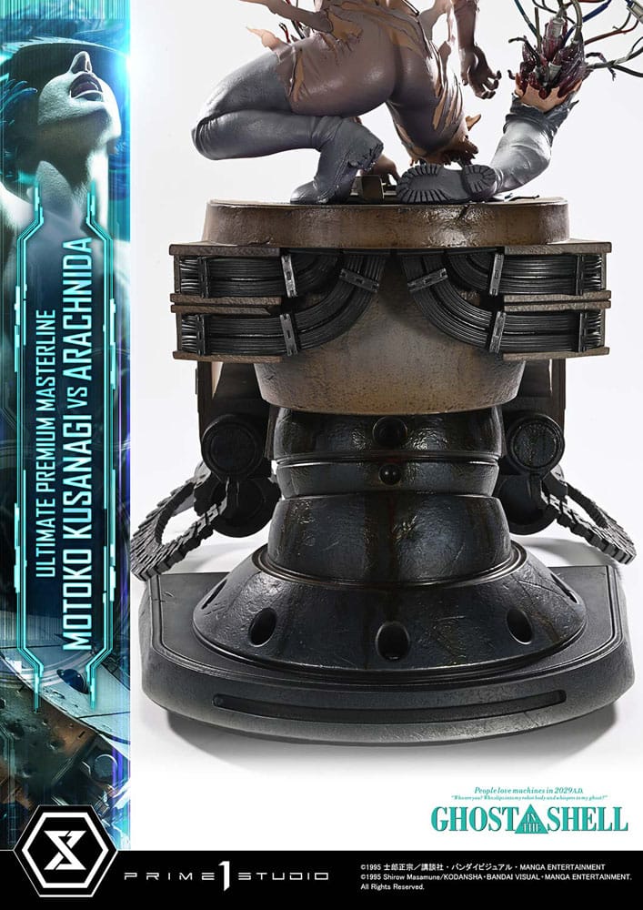 Ghost in the Shell statuette Ultimate Premium Masterline Series 1/4 Motoko Kusanagi vs Arachnida 68 cm